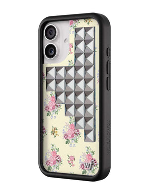Vintage Floral Stud iPhone Case