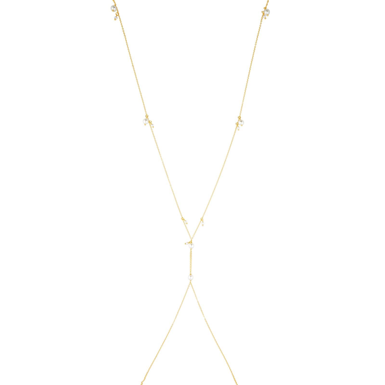 Sage Pearl Body Chain