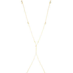 Sage Pearl Body Chain