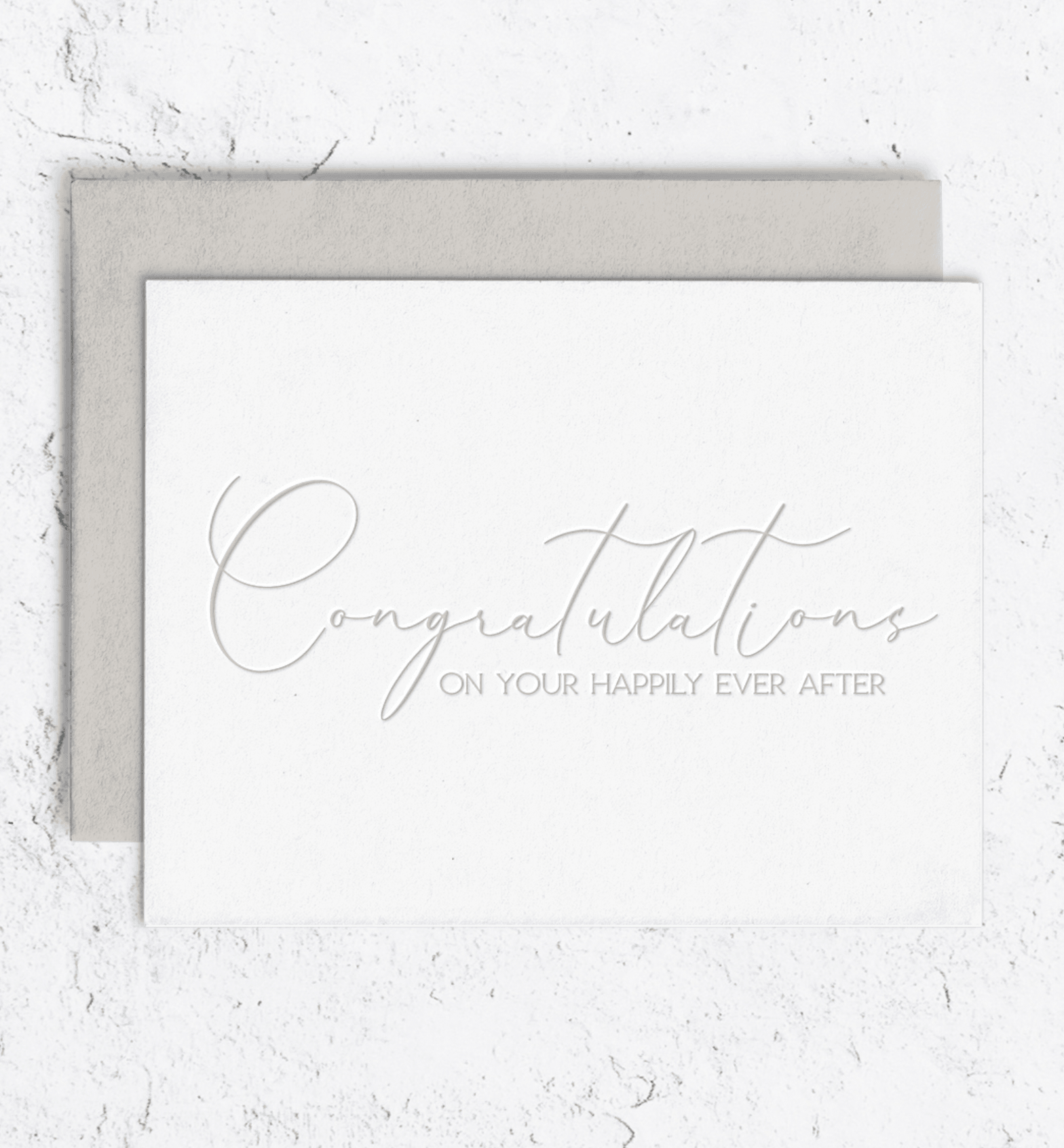 Congratulations Wedding Card Box Set of 10