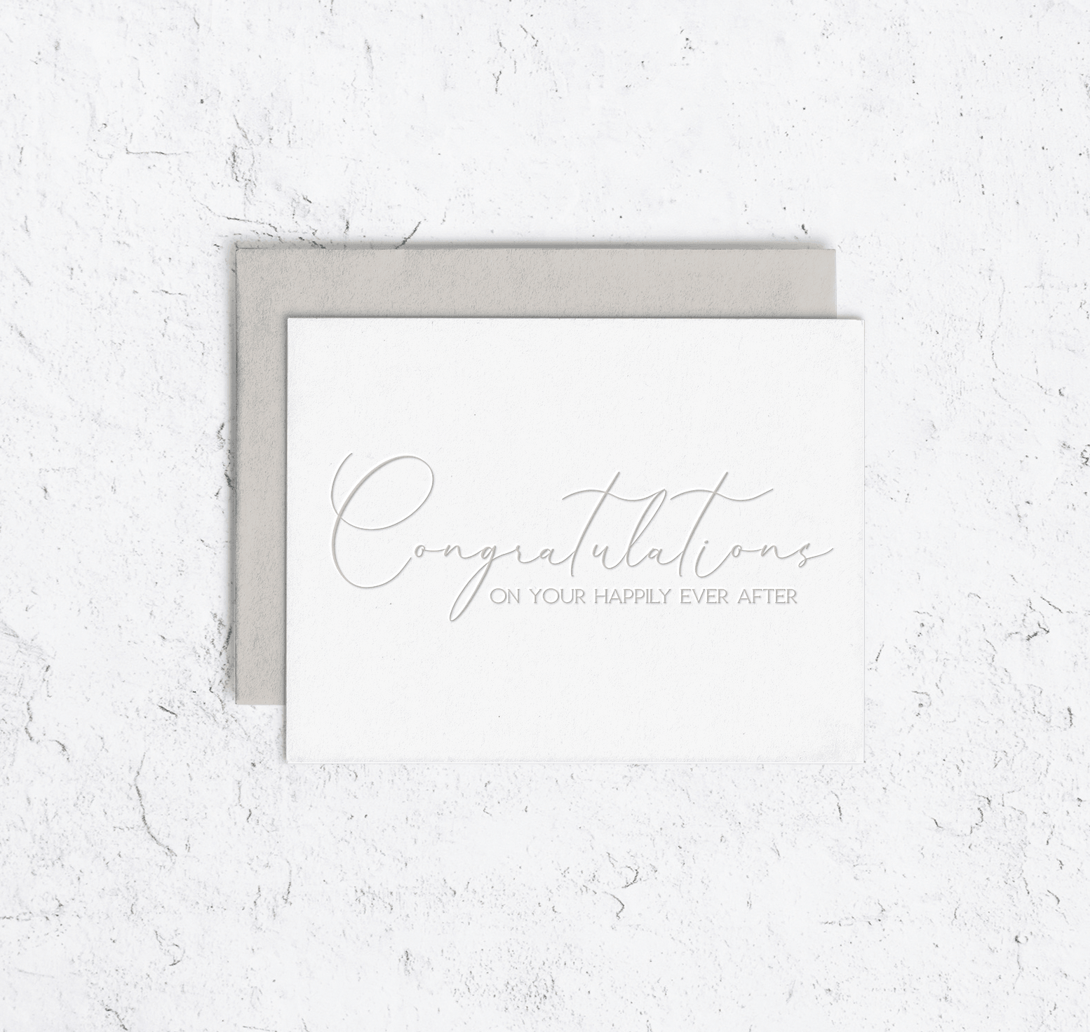 Congratulations Wedding Card Box Set of 10