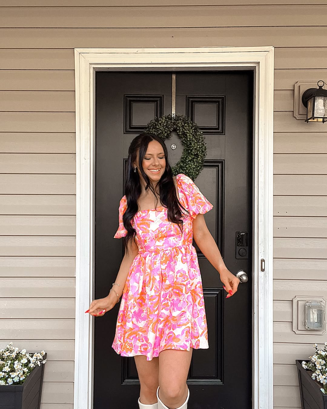 ALWAYS GOOD WOVEN MINI DRESS