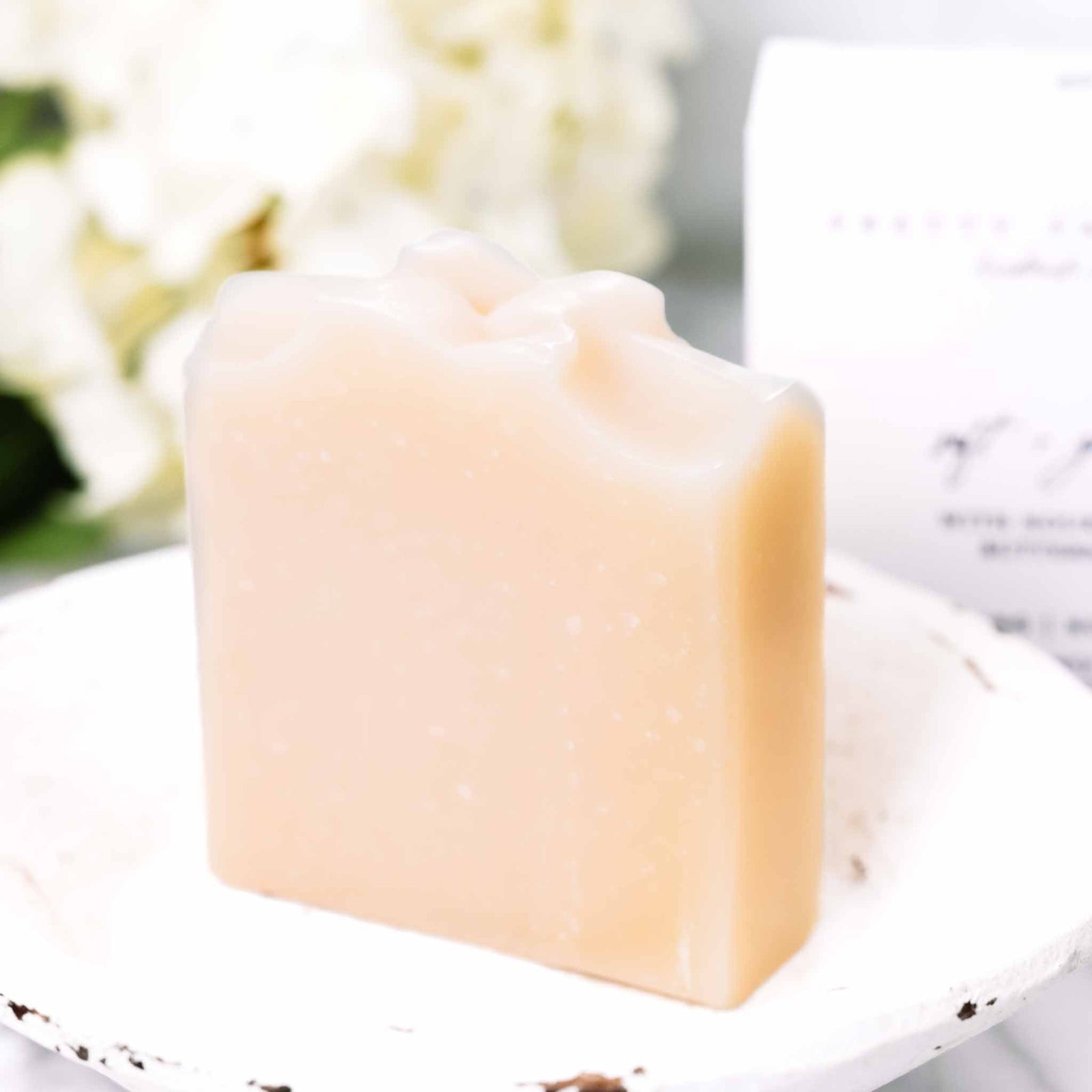 Soft + Gentle Buttermilk Soap Made for Sensitive Skin Fragrance Free Handmade Tallow and Goat Milk Soap Bar