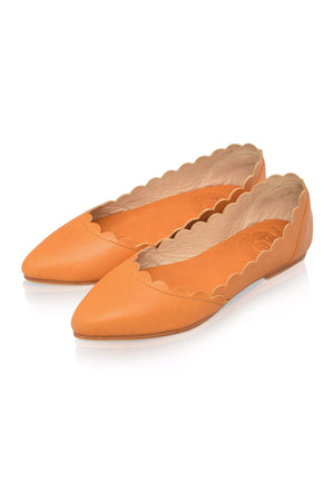 Valentina Leather Ballet Flats by ELF
