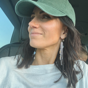 Vintage Silver Jolene Earrings