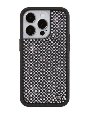 Rhinestone iPhone Case | White