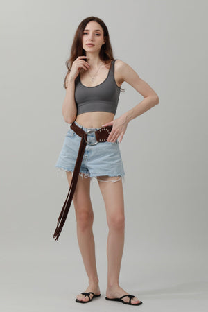Long Fringe Waist Cincher – Vintage Draped Sash Belt 🌟🤠