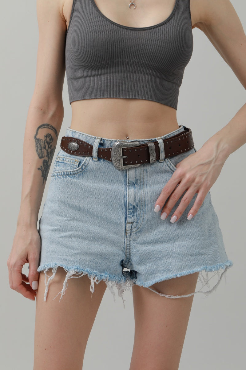 Retro Punk Belt – Vintage American Edge ⛓️🇺🇸