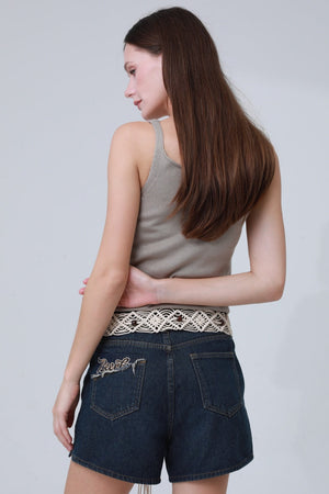 Braided Rope Belt – Antique Bronze Buckle & Boho Fringe 🌾⛓️