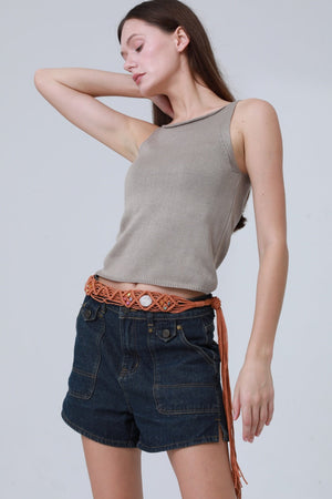 Handwoven Bohemian Belt – Vintage Decorative Waistband 🌸🧵