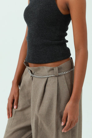 Chunky Chain Waist Belt - Versatile Punk Style ⛓️