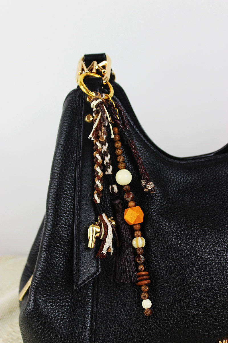 Elegant Golden Carousel Bag Charm – Chic Multi-Use Pendant ✨🎡
