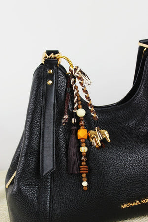 Elegant Golden Carousel Bag Charm – Chic Multi-Use Pendant ✨🎡