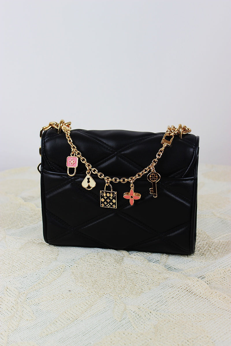 Lucky Charm Set – 4-Leaf Clover Chain & Strap 🌿🍀