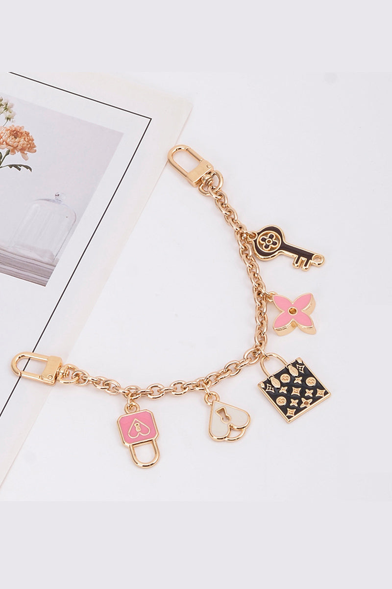 Lucky Charm Set – 4-Leaf Clover Chain & Strap 🌿🍀