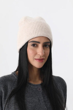 Women Soft Ribbed Cuff Knit Warm Winter Skull Cap ❄️🧸 Leto Collection