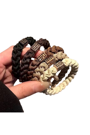 Luxury Vintage Hair Ties – High-Stretch & Durable 🌸✨