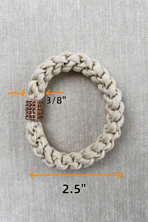 Luxury Vintage Hair Ties – High-Stretch & Durable 🌸✨