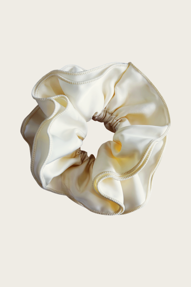 Parisian Satin Scrunchies – Retro Hair Ties with Luxe Feel 🌟🎀