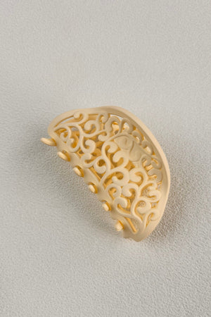 Openwork Engraving Hair Clip – New Fashion Detail 🌀 Leto Collection
