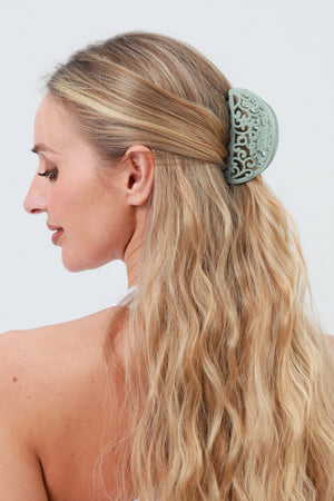 Openwork Engraving Hair Clip – New Fashion Detail 🌀 Leto Collection