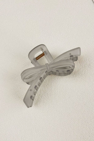 Solid Bow Hair Clip – Everyday Style Accent 🎀