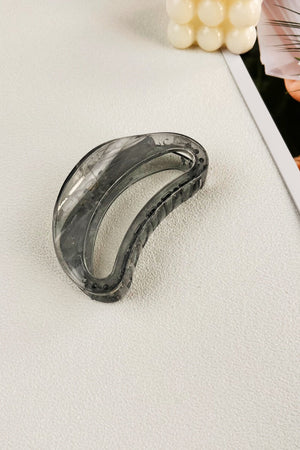 Crescent Moon Hair Clip – Minimalist Curve Design 🌙 Leto Collection