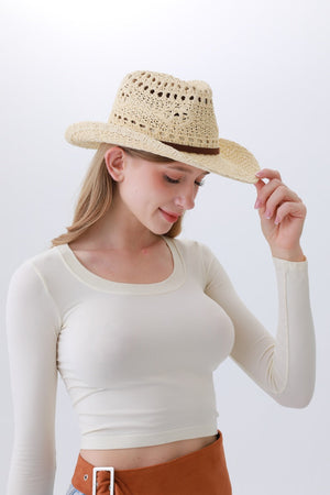 Classic Polyester Cowboy Hat – Lightweight & Sun-Smart🌵☀️