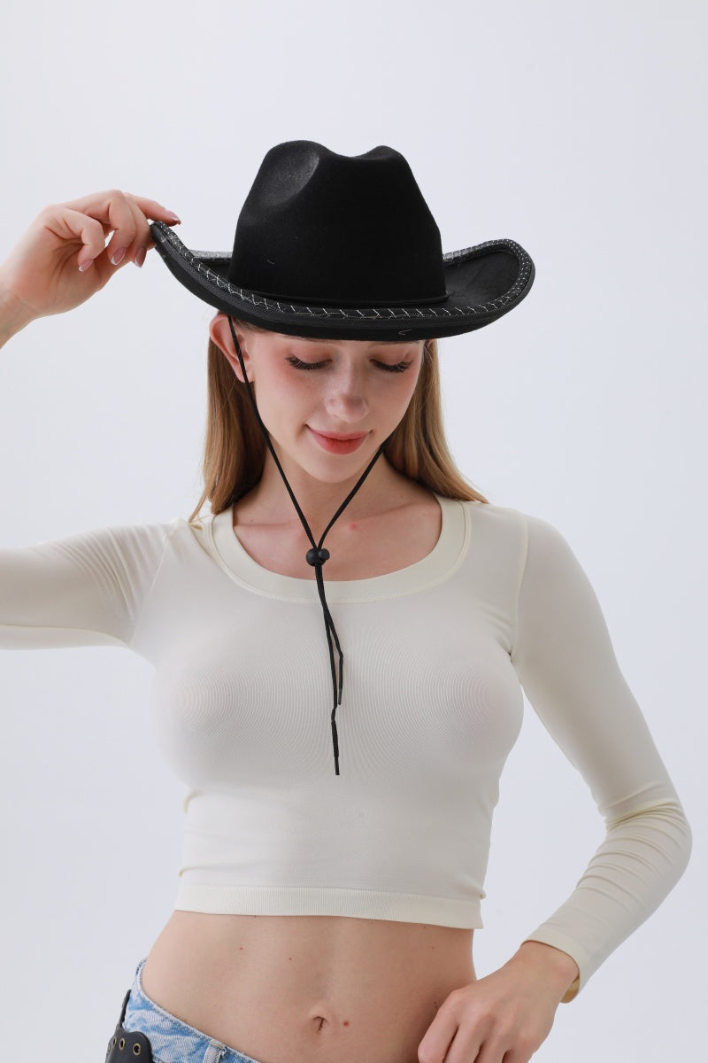 Neon Cowboy Hat – Light-Up Western Party Hat 🌟🤠