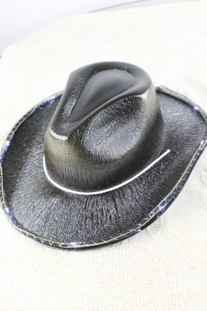 Glow-in-the-Dark Cowboy Hat – Wild West Light-Up Party Hat 🤠✨