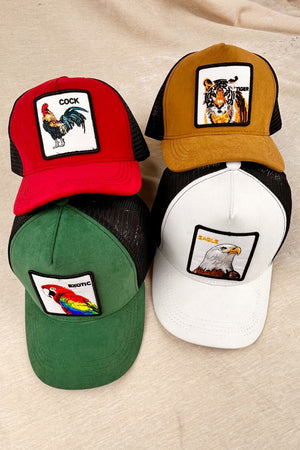 Vibrant Embroidered Animal Baseball Cap – Soft Cotton Street Style