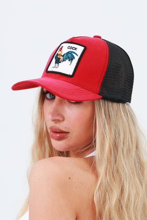 Vibrant Embroidered Animal Baseball Cap – Soft Cotton Street Style