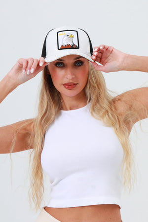 Vibrant Embroidered Animal Baseball Cap – Soft Cotton Street Style