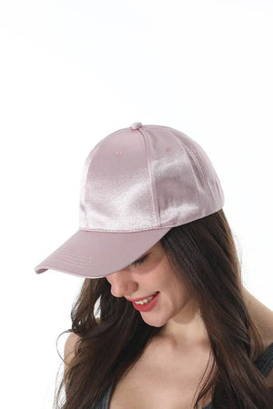 Luxe Satin Adjustable Women Baseball Cap ✨🧢 Leto Collection