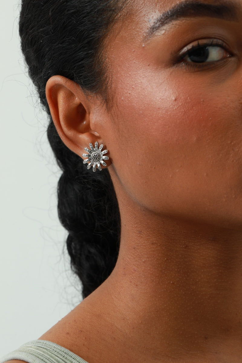 4-Pair Boho Earring Set – Mix & Match Daily Styles 🌵🌸💎