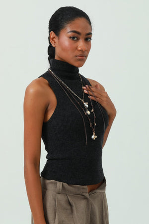 Stackable Alloy Charm Necklace - Layered Trendy Look 🔗