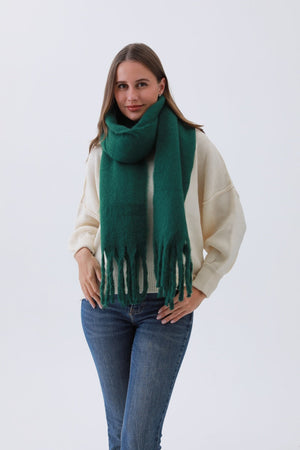Classic Tassel Knit Scarf – Bestselling Winter Essential❄️✨