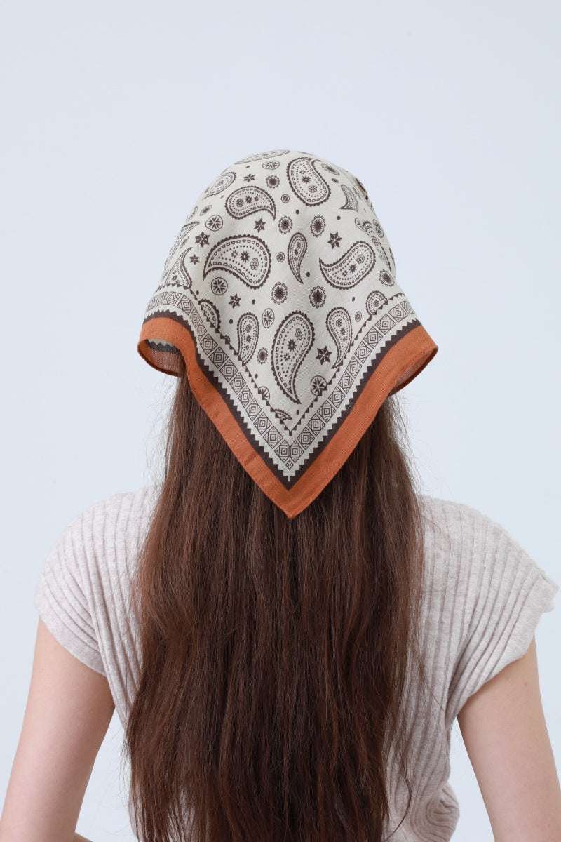 Premium Paisley Bandana - Luxury Style Accent 🌸🧣 Leto Collection