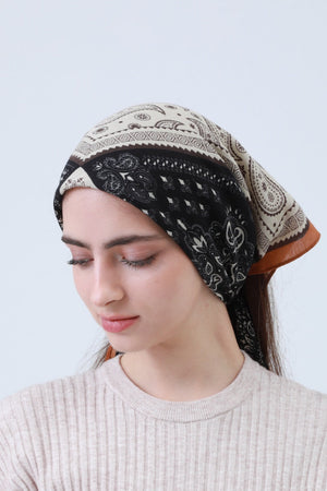 Premium Paisley Bandana - Luxury Style Accent 🌸🧣 Leto Collection