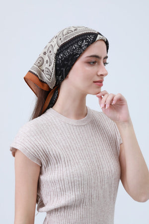 Premium Paisley Bandana - Luxury Style Accent 🌸🧣 Leto Collection