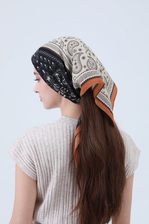 Premium Paisley Bandana - Luxury Style Accent 🌸🧣 Leto Collection
