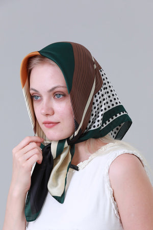 Delicate Polka Dot Neck Scarf – Soft & Airy Summer Essential 🌼 Leto Collection