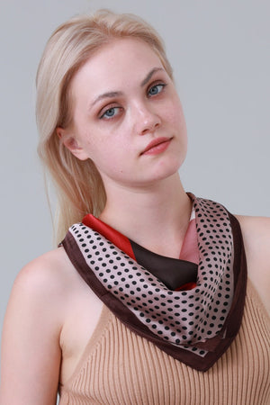Delicate Polka Dot Neck Scarf – Soft & Airy Summer Essential 🌼 Leto Collection
