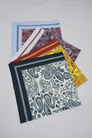 Paisley Print Multi‑wear Bandana Scarf