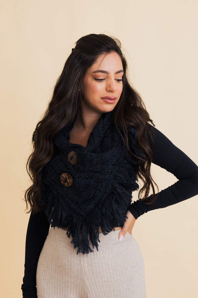 Cozy Shoulder Warmer Scarf Leto Collection