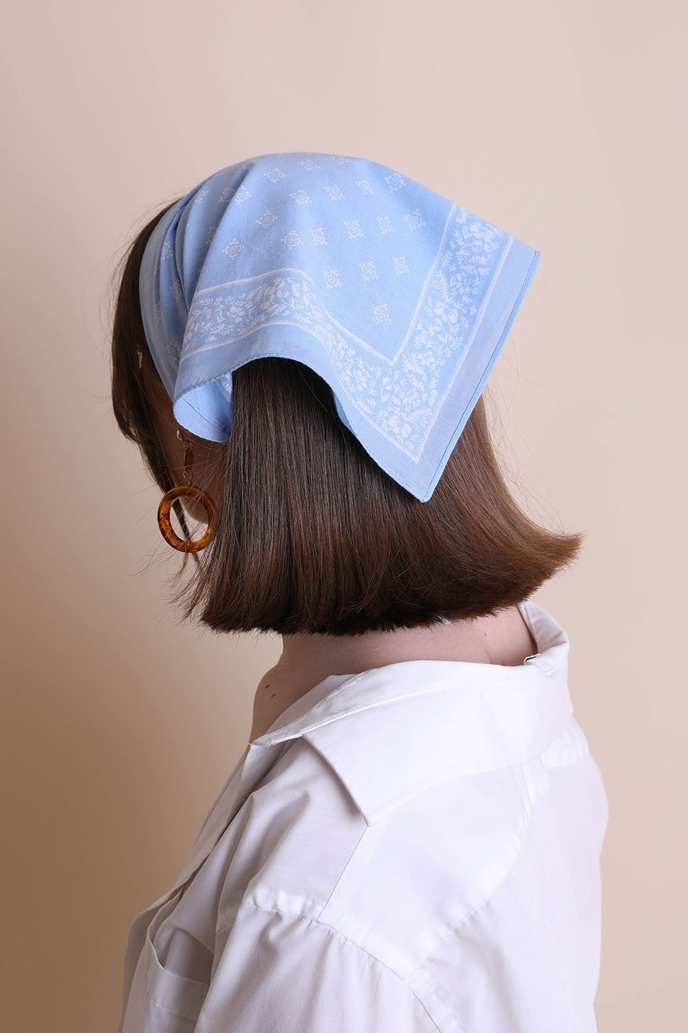 Vintage Western Bandana Bandanas Grey