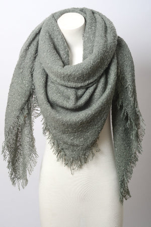 Luxury Mohair Square Scarf – Cozy & Elegant Wrap ❄️🧣