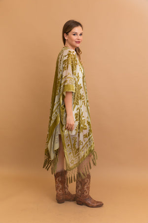 Velvet Dream Mesh Tapestry Kimono