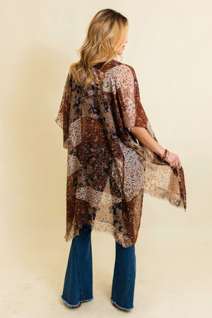 Floral Fantasy Kimono