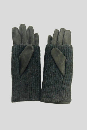 2-in-1 Removable Knit Polyester Warm Winter Gloves Leto Collection